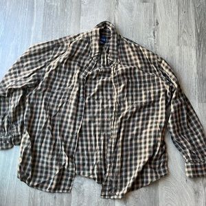 Thrifted Flannel Button Up